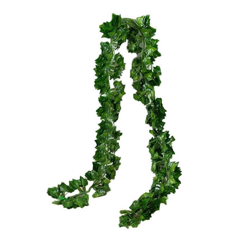 12 X 2M Artificial Ivy Vine Fake Foliage Flower Hanging Leaf Garland Plant Party - Sweet Potato Leaves